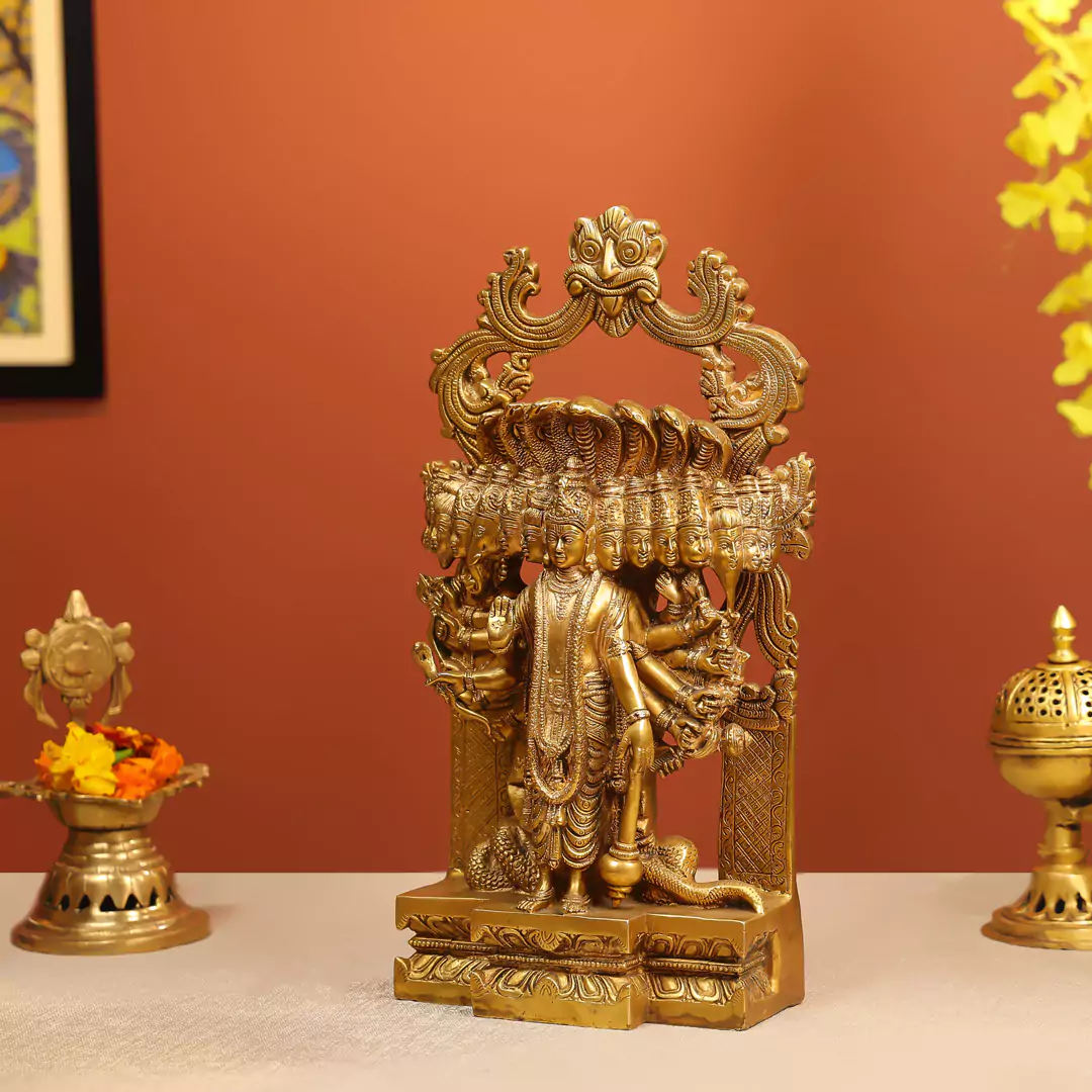 Lord Vishnu In His Cosmic Magnification - Image 2